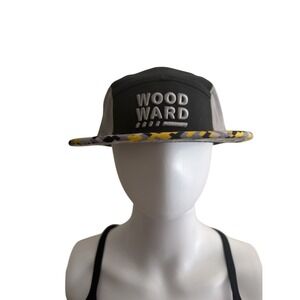 Camp WOODWARD Embroidered Grey Camper Hat Cap
